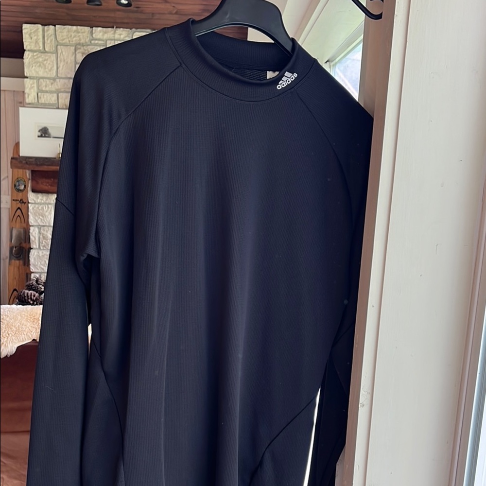 Adidas Black Performance Long Sleeve Shirt